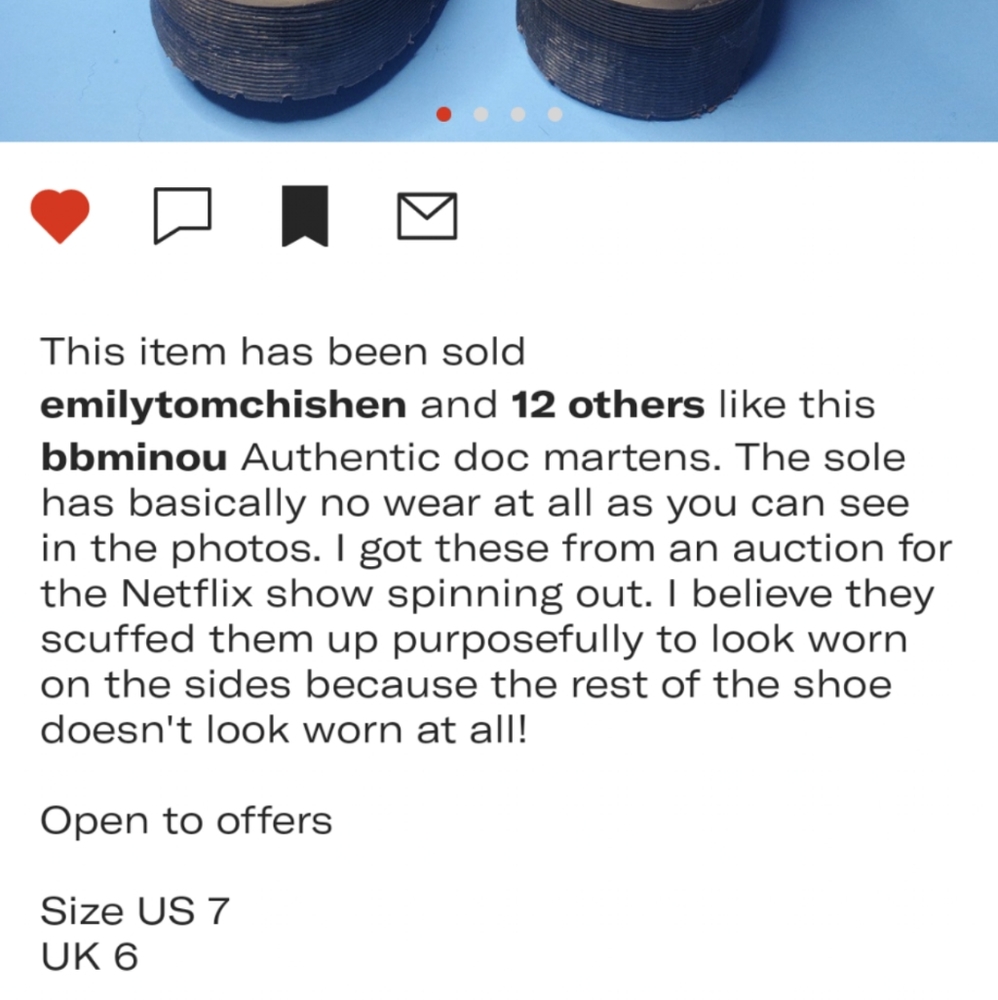 Doc Martens Jadon size 8US (6UK) (39EU)